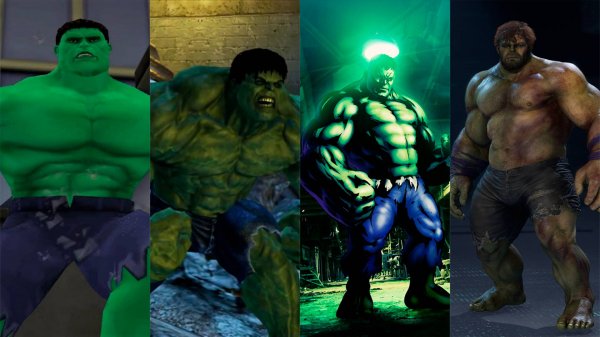 Эволюция Халка в видеоиграх/Evolution of HULK Games