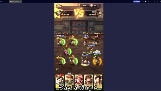 Hướng dẫn tân thủ chế độ Huyết Chiến Ải 4 và 5 Không Tốn 1 KC |Phần 3| Mini Heroes|ZBJoys смотреть онлайн