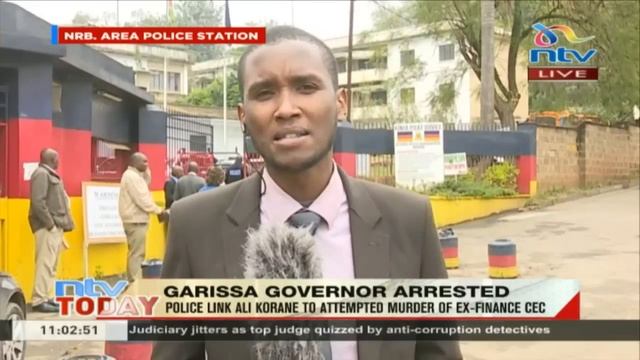 Garissa Governor Ali Korane arrested over attack on ex-finance minister смотреть онлайн