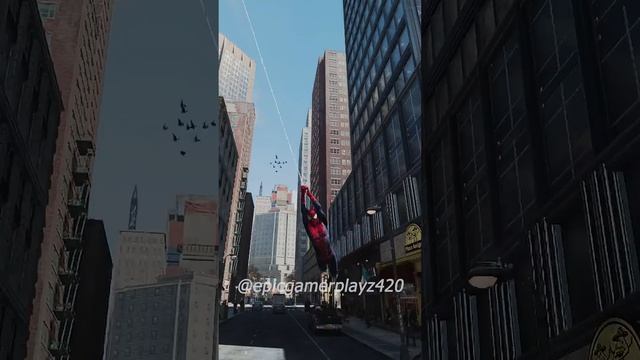 The Amazing Spider-Man 2 First Swing Intro Scene recreated in Marvel's Spider-Man (PC) смотреть онлайн