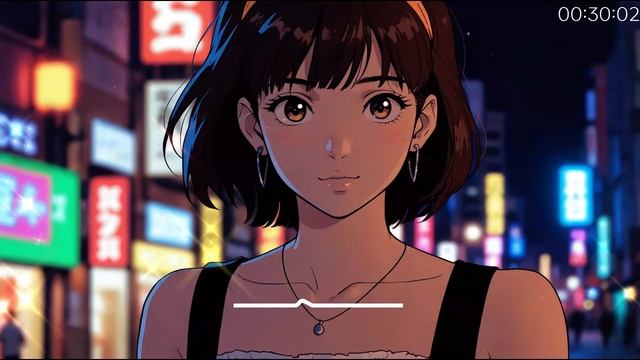 Alone in Lo-Fi City🌙 # 1hour Old Lofi Mix [ Beats to Chill & Relax ] смотреть онлайн