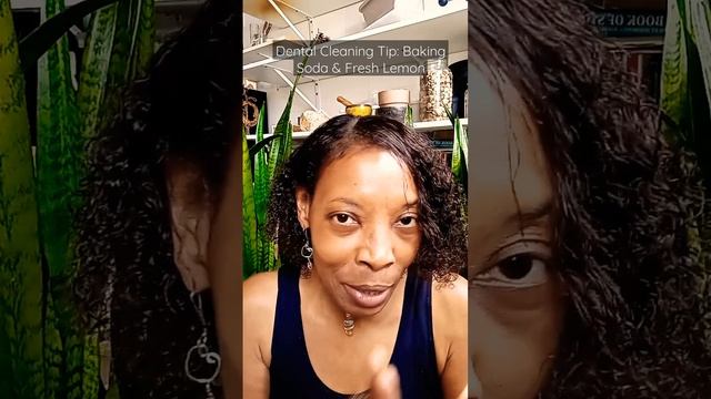 🦷🧹Dental Cleaning Tip: Baking Soda & Fresh 🍋Lemon😁