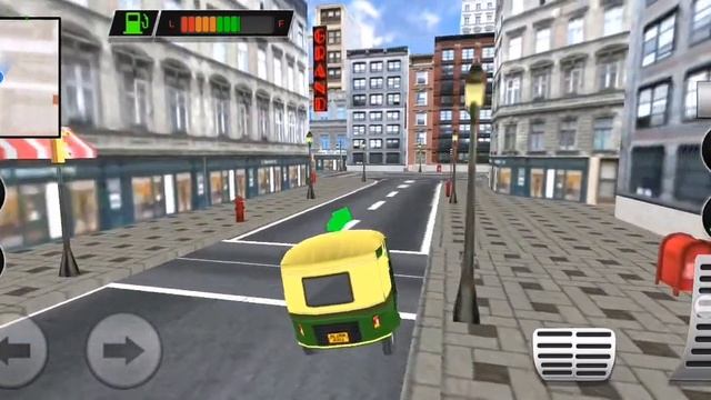 Modern Tuk Tuk Auto Rickshaw. Driving Game смотреть онлайн