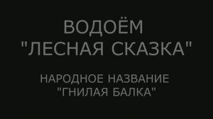 Водоемы Донбасса: фильм 11 - водоём «Лесная Сказка», 30 марта 2020г.