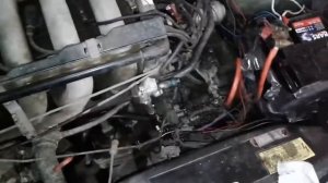 VW пассат б3 9А \замена к-джетроника на эл. впрыск инвент(старое видео -перезалив)