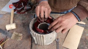 Замена обмотки электродвигателя