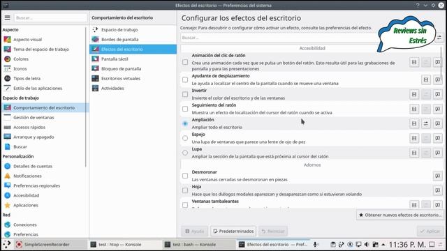 Review sin Estrés KDE Neon Developer Edition 5.16.08 Español