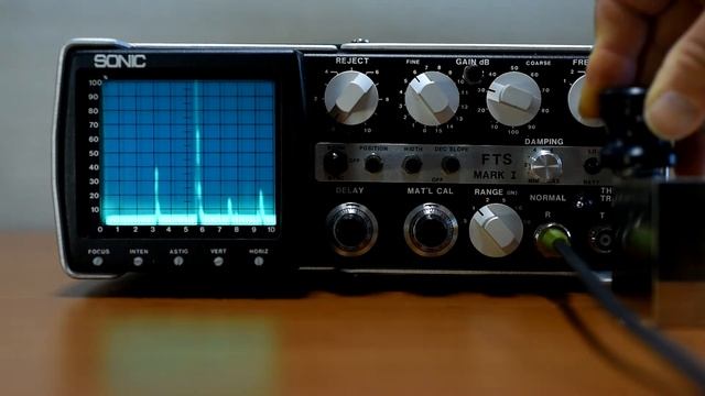 [91] Ultrasonic Flaw Detector Mark 1 Sonic Instruments (아날로그 초음파 탐상기) смотреть онлайн