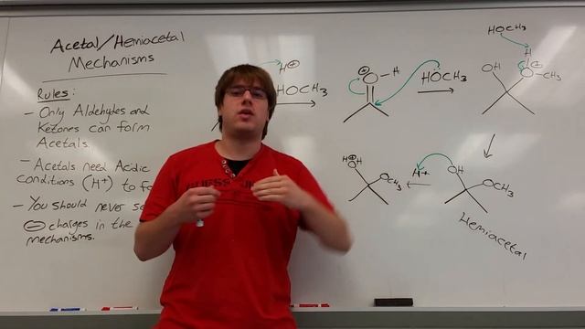 Hemiacetal and Acetal Mechanisms смотреть онлайн