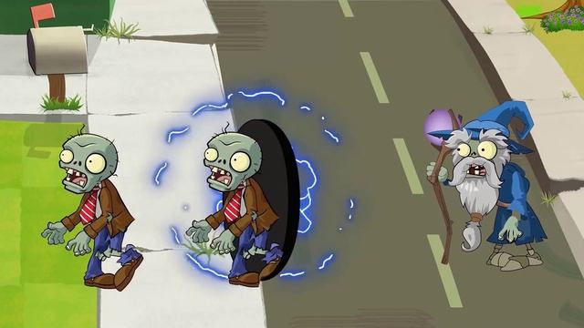Plants vs Zombies Funny Animation Episode 75 : Siren Head Pea Mode смотреть онлайн