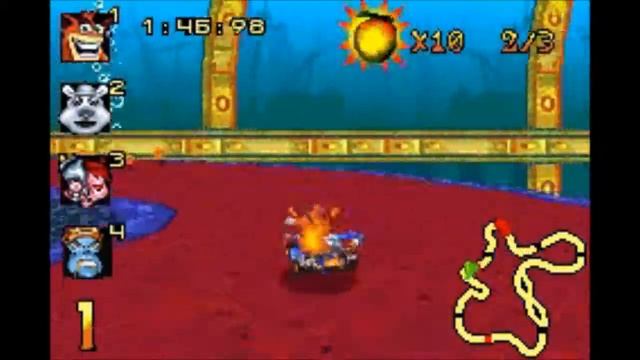 Crash Nitro Cart (GBA) Прохождение: №2 смотреть онлайн