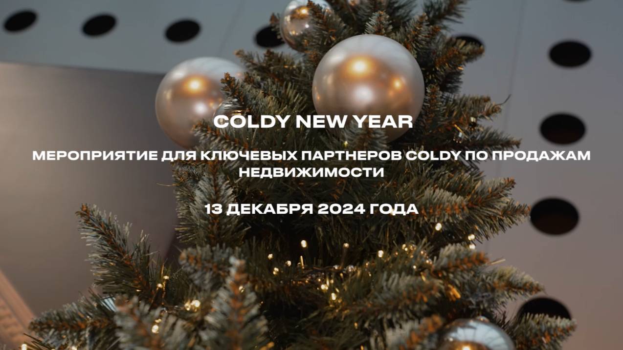 COLDY подвела итоги 2024 года вместе с ключевыми партнерами