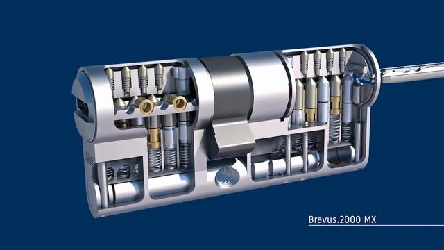 Модульный цилиндр ABUS Bravus 2000 MX смотреть онлайн