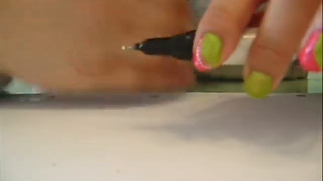 Neon Green,Bright Pink with White & Purple Dots Nail Design Tutorial смотреть онлайн