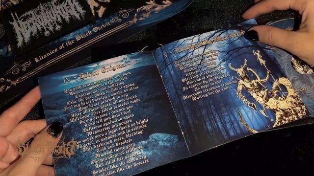Necrohunter - "Litanies of The Black Occvlt" CD Preview смотреть онлайн