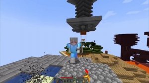 КАК ПОСТРОИТЬ БЕСКОНЕЧНУЮ ФЕРМУ ЖЕЛЕЗА в МАЙНКРАФТЕ? ВЫЖИВАНИЕ НА 1 БЛОКЕ BYNNY БАФФИ!