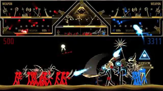 Stickman Fight - Gods Of Egypt - Marble & Ragdoll Battle