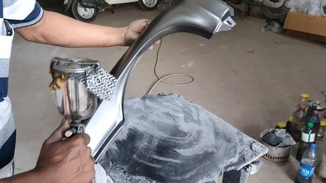 Activa 3G front side panel || Panel change || Painting смотреть онлайн
