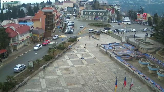 Вебкамера "Площадь Советская". Запись 02.02.2018 12:00:05 смотреть онлайн