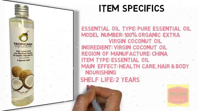 Best Organic Extra Virgin Coconut Oil Brand For Hair And Skin📍Cheap Natural Extra Virgin Coconut Oi