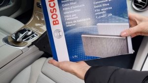 Салонный фильтр Mercedes Benz C180 - как поменять самому / Innenraumfilter Mercedes Benz wechseln
