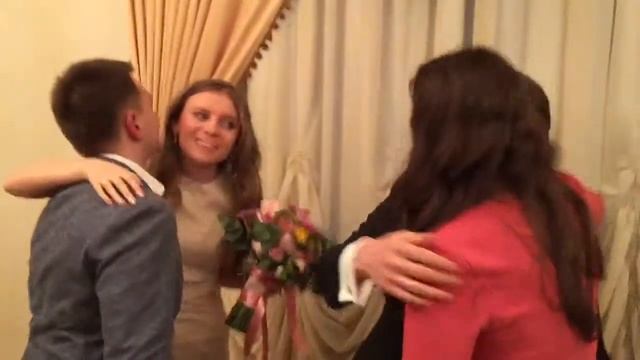 Свадьба Юли и Саши. Часть 1. Роспись. смотреть онлайн