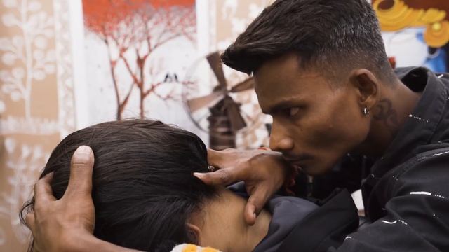 ASMR INDIAN HEAD MASSAGE | RELAX Together With PRACHI 😴 The Quiet Barbershop