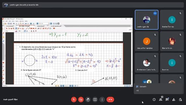 GEOMETRÍA - MISCELÁNEA- GEO ANALÍTICA: CIRCUNFERENCIA, PARÁBOLA смотреть онлайн