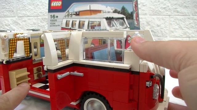 Watcha Building VW T1 Camper Van 10220 смотреть онлайн