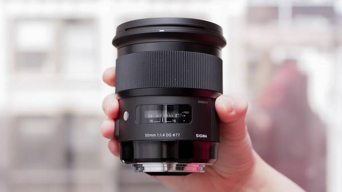 Sigma 50mm 1.4 ART - Распаковка.