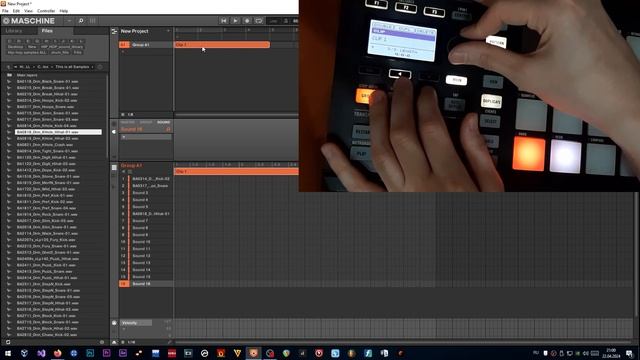 Часть 6 NI Maschine Mikro общий обзор, создание простого бита, сэмплирование , работа с аудио