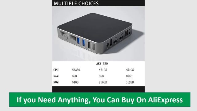 FIREBAT AK7 PRO MINI PC Review смотреть онлайн