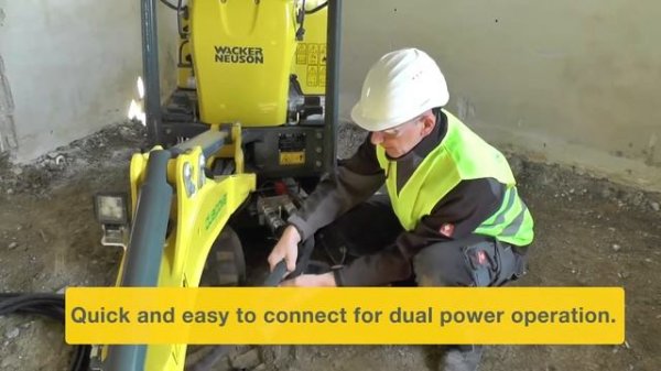 Wacker Neuson 803 dual power