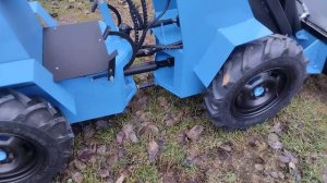 #Мини Погрузчик #новый тракторок обзор