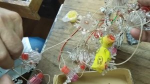 Ремонт старой Советской  гирлянды