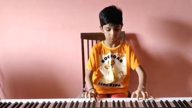 Raravenu Gopabala | Raga Bilahari | Swarajathi played on the piano смотреть онлайн