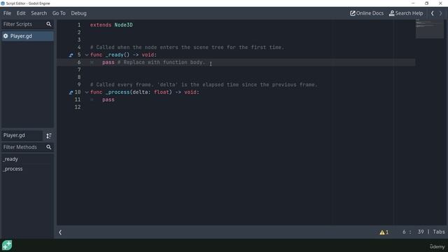 6. Your First Script смотреть онлайн