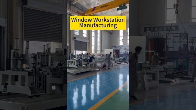 Sinon the latest launch - Aluminum window workstation. We are currently ramping up production смотреть онлайн