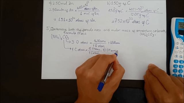MOL, AVOGADRO`S NUMBER, MOLAR MASS and FORMULA MASS смотреть онлайн