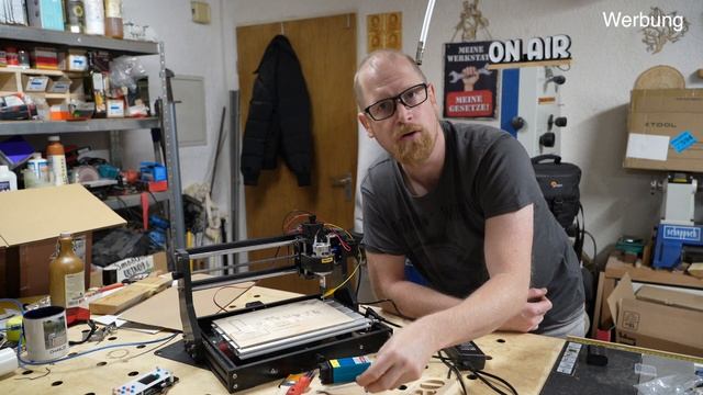 Vevor CNC 3018 Pro - CNC Graviermaschine, 15W, Laser Engraver (Test, Review)