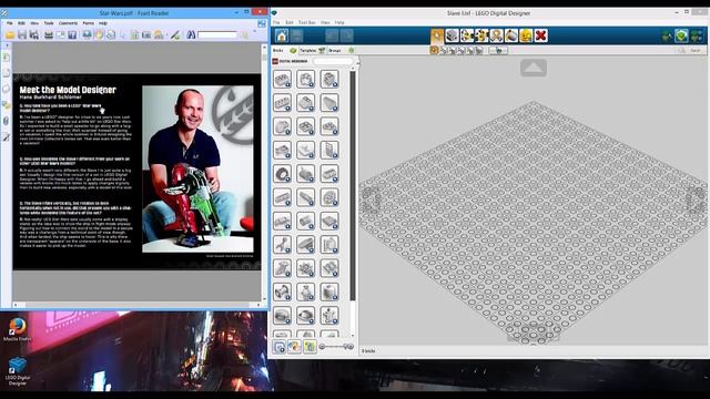 [Lego LDD] 75060 - Slave I: Time Lapse? | 1 - Let's Build смотреть онлайн
