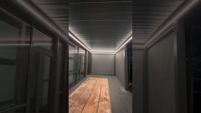 Биоклиматическая пергола и две ZIP-системы смотреть онлайн