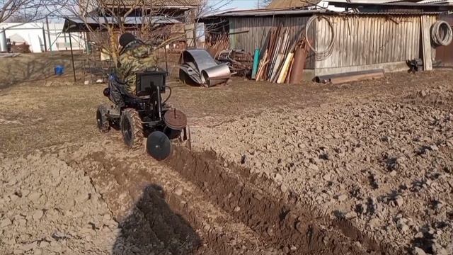 самодельный минитрактор смотреть онлайн