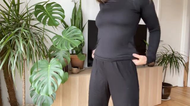 ORGANIC BASICS TENCEL LOUNGE WEAR review | relax pants & long sleeve tee смотреть онлайн