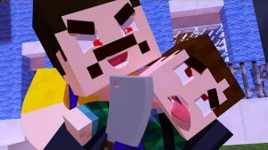 СОСЕД ВОСКРЕСИЛ БРАТА!? ПРИВЕТ СОСЕД В МАЙНКРАФТ [перезалив]