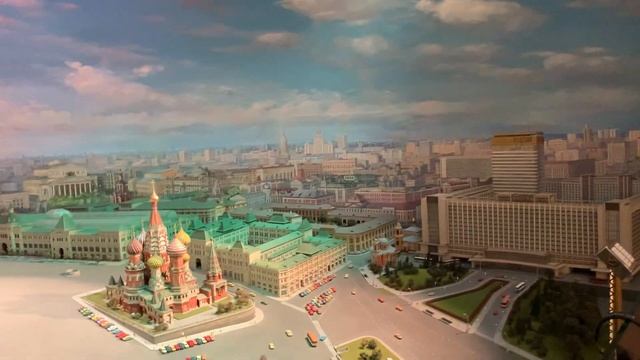 Диорама Москвы 1977г смотреть онлайн