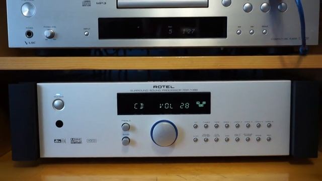 Bee Gees in to ampli ROTEL RSP-1066. Прослушка и видеообзор преда Ротель. смотреть онлайн