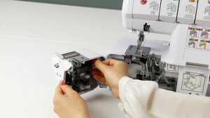 Отключение ножа на оверлоке COMFORT