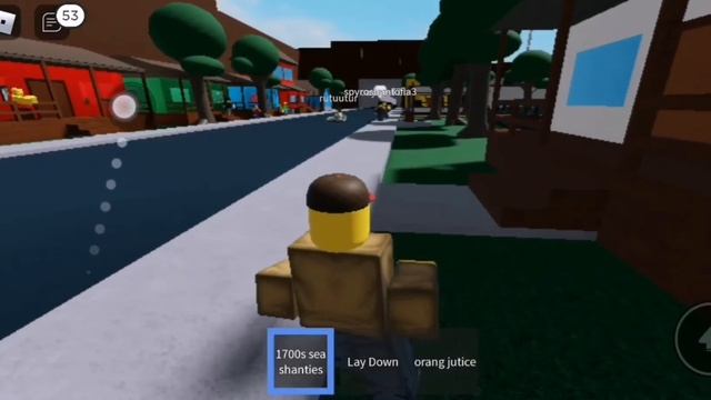 ROBLOX под музыку из мультика "Губка Боб" смотреть онлайн