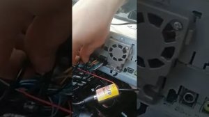 как вытащить магнитолу Тойота Филдер. Подключить и включить aux.